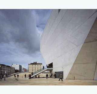 Casa da Musica à Porto, par Rem Koolhaas, Prix Pritzker