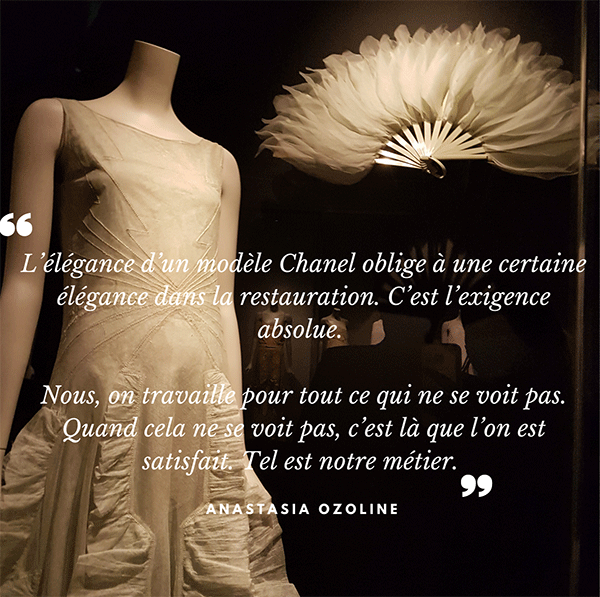 exposition Gabrielle Chanel entretien anastasia ozoline par Stéphanie Bui The Daily Couture