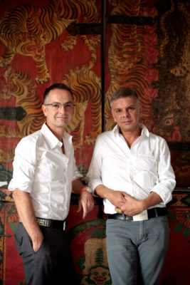 Portrait de Hemant Sagar et Didier Lecoanet, photo Miki Alcalde
