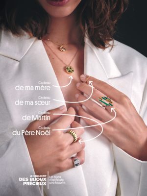 campagne de publicité pour la bijouterie par Francéclat