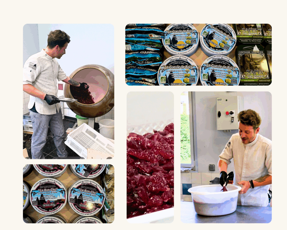 Un véritable bonbon vosgiens : véritablement bio, naturel, ancré dans le terroir grâce à des producteurs locaux qui partagent la vision des frères Martin et Justin Wexler.