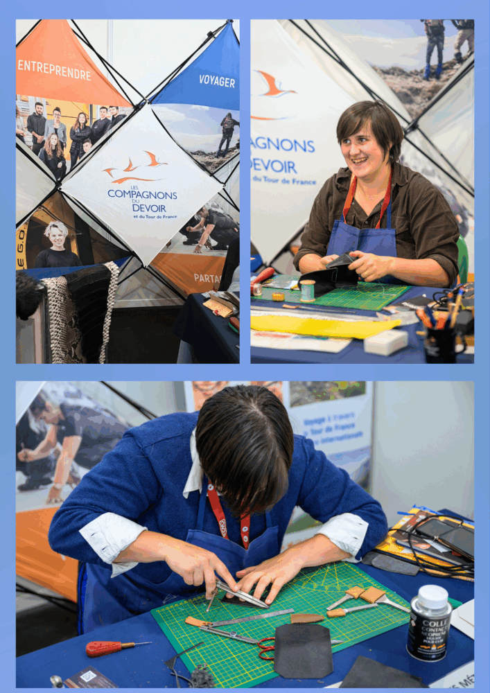 Camille Boivin gère la maison des Compagnons du Devoir de Gelos, près de Pau. Elle est "prévôt de la maison". @JM Ducasse.